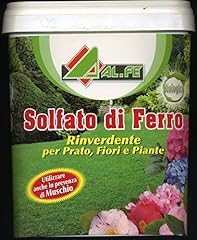 Solfato ferro rinverdente usato  Spedito ovunque in Italia 