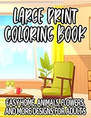 Large print coloring for sale  Delivered anywhere in USA 