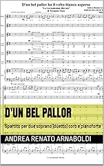 Bel pallor spartito usato  Spedito ovunque in Italia 