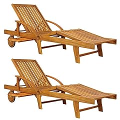 Casaria sun lounger for sale  Delivered anywhere in UK