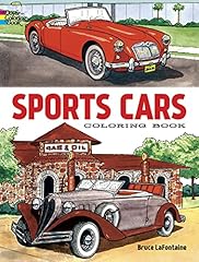 Sports cars coloring d'occasion  Livré partout en Belgiqu