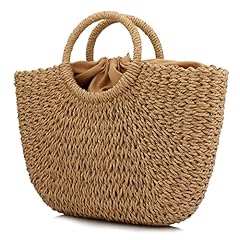 Straw bags women for sale  Delivered anywhere in UK