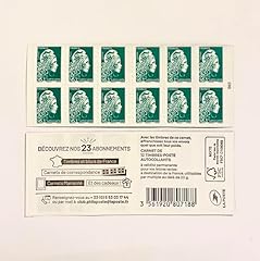 Carnet timbres autocollants d'occasion  Livré partout en France