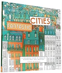 Fantastic cities coloring for sale  Delivered anywhere in USA 