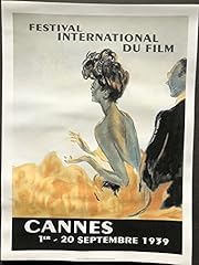 Affiche festival cannes d'occasion  Livré partout en France