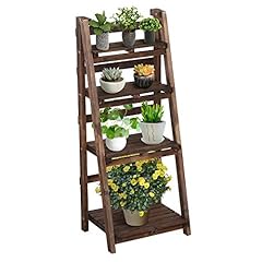 Topeakmart Wooden Plant Stand Indoor/Outdoor Sturdy for sale  Delivered anywhere in USA 