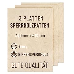 Woodmanucom sperrholzplatte 3m gebraucht kaufen  Wird an jeden Ort in Deutschland