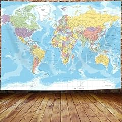 Map tapestry wall for sale  Delivered anywhere in USA 