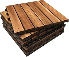 Decking tiles hardwood for sale  Delivered anywhere in UK