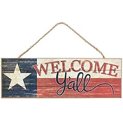 Texas flag welcome for sale  Delivered anywhere in USA 