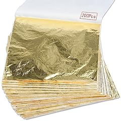 200pcs gold leaf for sale  Delivered anywhere in USA 