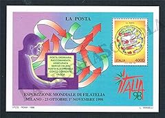 1998 foglietto esposizione usato  Spedito ovunque in Italia 