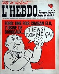 Hebdo hara kiri d'occasion  Livré partout en France