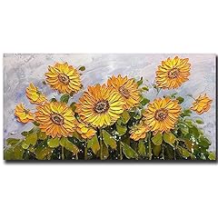 Yotree paintings sunflower for sale  Delivered anywhere in USA 