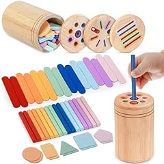 Akosuntoys montessori wooden for sale  Delivered anywhere in UK