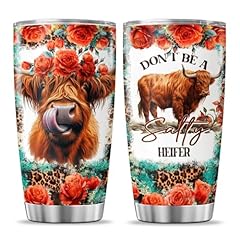 Salty heifer tumbler for sale  Delivered anywhere in USA 