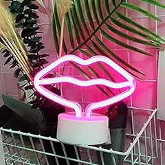 Neonlicht lippen pink gebraucht kaufen  Wird an jeden Ort in Deutschland