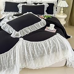 Ihoustriy lace duvet for sale  Delivered anywhere in USA 