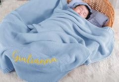 Coperte personalizzate maglia usato  Spedito ovunque in Italia 