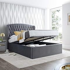 Grey velvet storage for sale  Delivered anywhere in UK