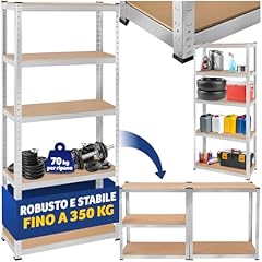 Tectake scaffalatura metallo usato  Spedito ovunque in Italia 