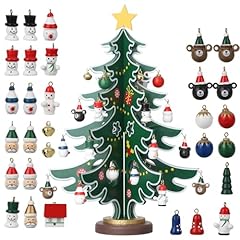 Tabletop wooden christmas for sale  Delivered anywhere in UK