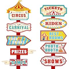 Pcs carnival signs for sale  Delivered anywhere in USA 