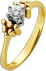 Abramowicz solitärring gold gebraucht kaufen  Wird an jeden Ort in Deutschland
