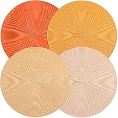 Round placemats set for sale  Delivered anywhere in USA 
