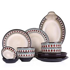 Round porcelain dinnerware for sale  Delivered anywhere in UK