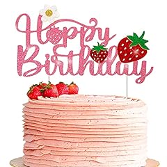Strawberry theme birthday for sale  Delivered anywhere in Canada
