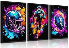 3pcs american football for sale  Delivered anywhere in USA 