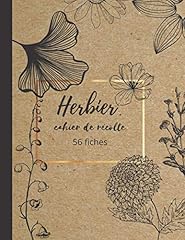 Herbier cahier récolte d'occasion  Livré partout en France