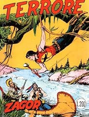 Zagor zenith terrore usato  Spedito ovunque in Italia 