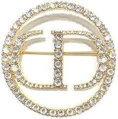 Klufo monogramm brosche gebraucht kaufen  Wird an jeden Ort in Deutschland