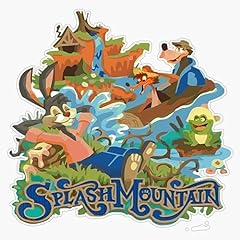 Splash mountain sticker for sale  Delivered anywhere in USA 