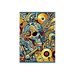 Poster music skull for sale  Delivered anywhere in USA 