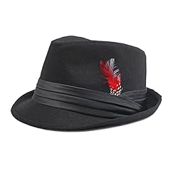 Felt fedora feather for sale  Delivered anywhere in USA 