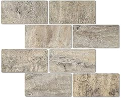 Silver grey travertine for sale  Delivered anywhere in USA 