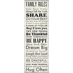 Greatbigcanvas family rules for sale  Delivered anywhere in USA 