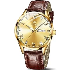 Olevs mens gold for sale  Delivered anywhere in USA 