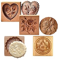 4pcs wooden cookie for sale  Delivered anywhere in USA 