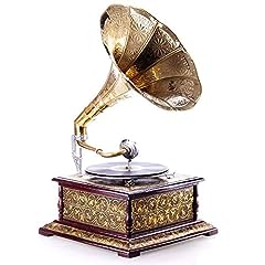 Grammophon trichter gold gebraucht kaufen  Wird an jeden Ort in Deutschland