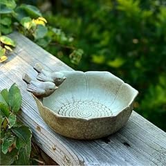 Ceramic bird bath for sale  Delivered anywhere in USA 