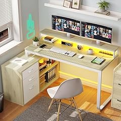 Yitahome shaped desk for sale  Delivered anywhere in USA 