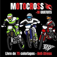 Motocross livre coloriage usato  Spedito ovunque in Italia 