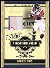 Warrick dunn card for sale  Delivered anywhere in USA 