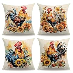 Farmhouse rooster pillow for sale  Delivered anywhere in USA 