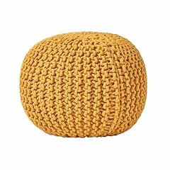Homescapes mustard knitted for sale  Delivered anywhere in UK