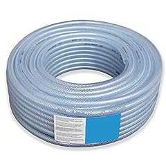 Clear pvc braided for sale  Delivered anywhere in UK